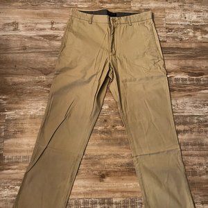 Banana Republic Gavin Chino Pants - Tan - 34 x 32